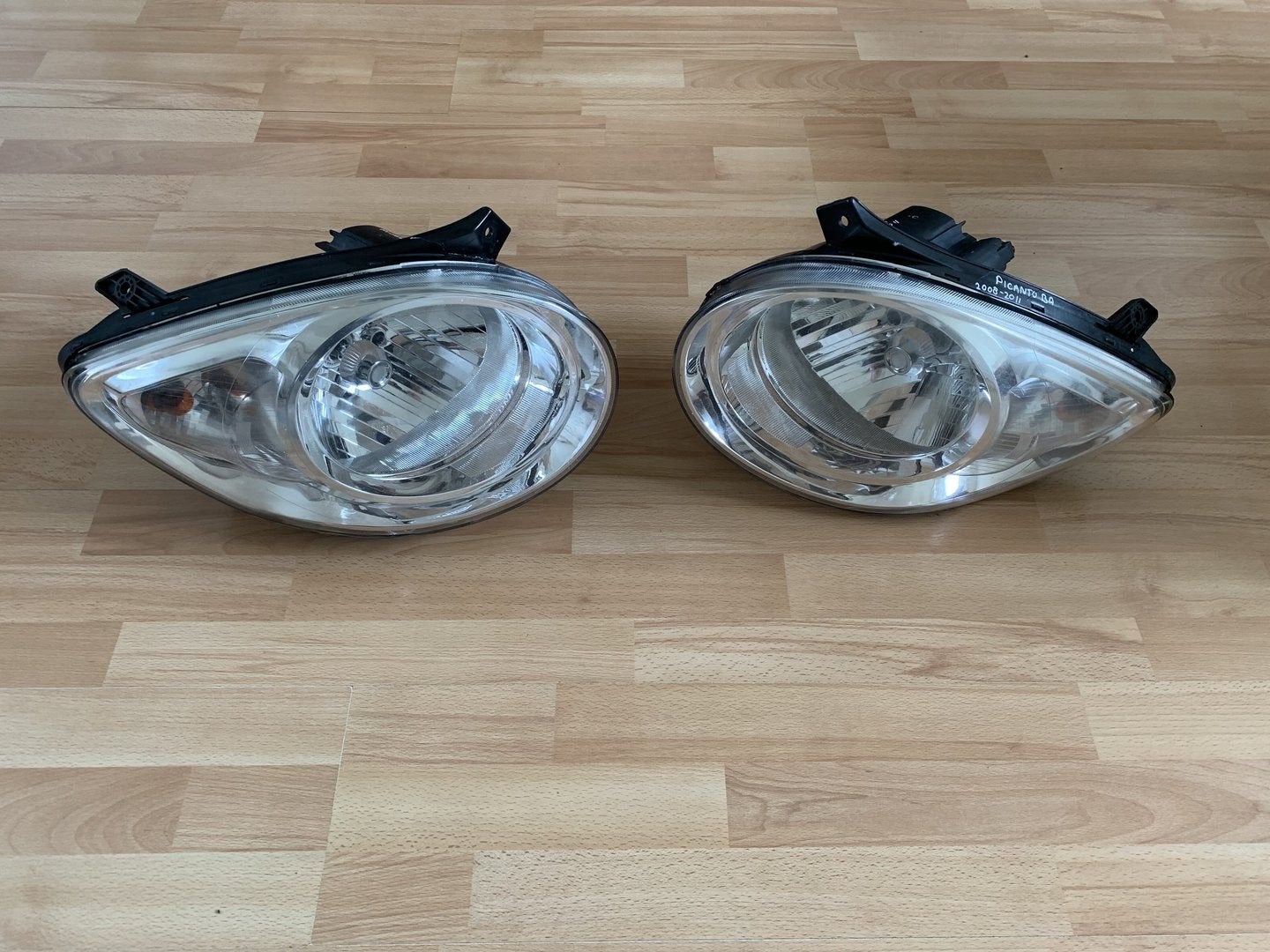 Koplamp set Kia picanto BA 2008 - 2011 links rechts 40/lamp, -, -, Ophalen of Verzenden, -
