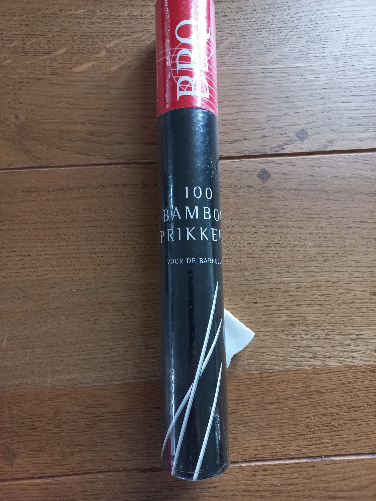 100 Bamboe prikkers voor de barbecue, Ophalen of Verzenden, Nieuw, Natuurlijk materiaal