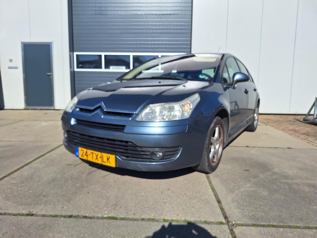 Citroën C4 1.6 16V Berline 2007 Grijs, Auto's, Citroën, Voorwielaandrijving, 4 cilinders, 108 pk, 1587 cc