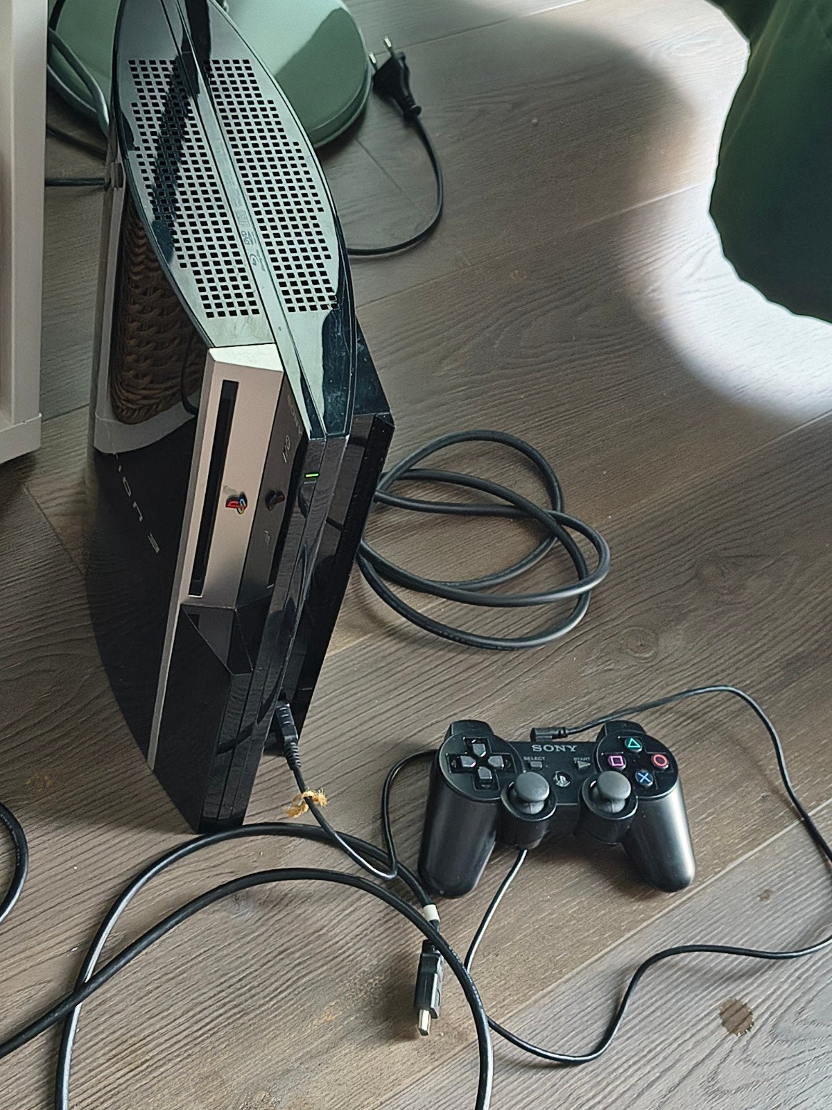PS3 Phat 80GB met controller, Gebruikt, Phat, Met 1 controller, 80 GB