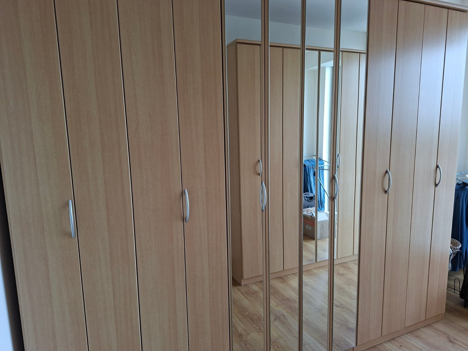 2 Kledingkasten/ ook per stuk te koop., Huis en Inrichting, Kasten | Kledingkasten, Ophalen, 50 tot 75 cm, 200 cm of meer