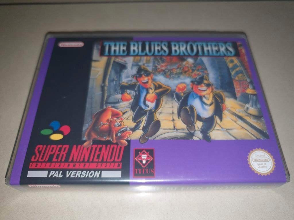 The Blue Brothers SNES Game Case, Avontuur en Actie, Verzenden, 1 speler, Zo goed als nieuw