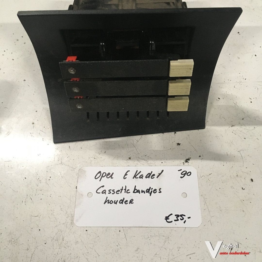 Opel E Kadet 1.4 1990 Cassettebandjes houder werkend, Ophalen of Verzenden, -, -, -