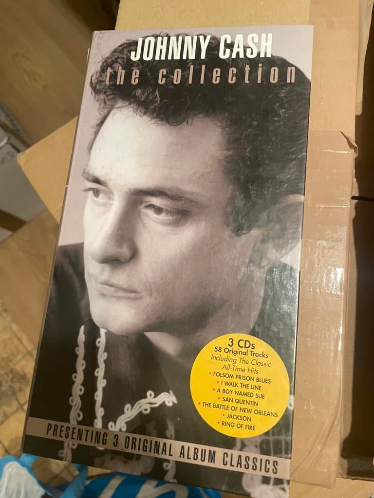 3 cd box Johnny cash the collection, Ophalen of Verzenden, Zo goed als nieuw