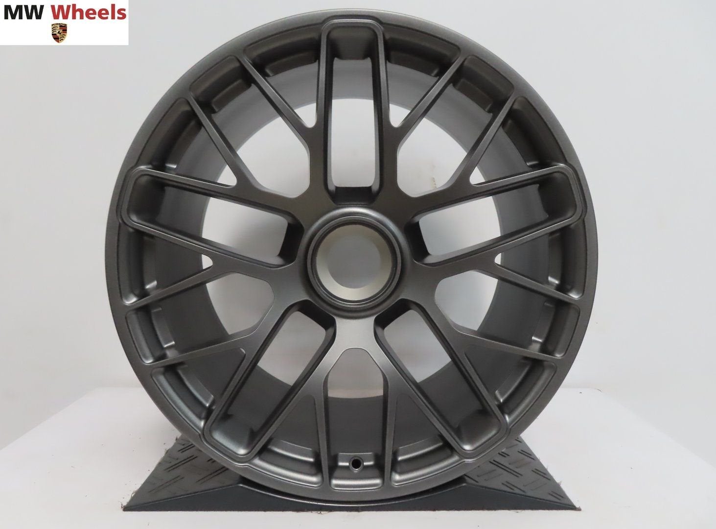 Originele Porsche 911 991 20 inch velgen Turbo Titan grey, Gebruikt, Velg(en), -, -