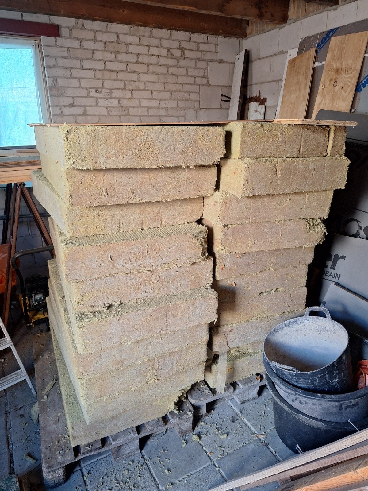isolatie 15cm, Doe-het-zelf en Verbouw, Ophalen, Overige materialen, 12 cm of meer, 15 m² of meer