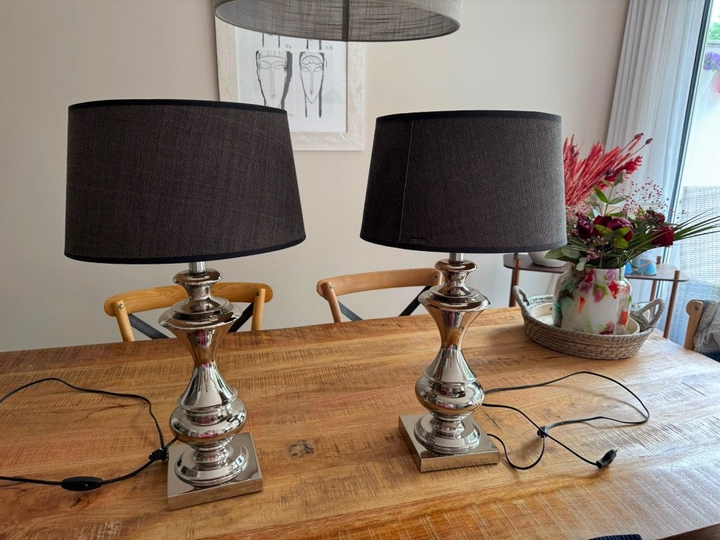 2 zeer mooie tafel lampen, Ophalen, Zo goed als nieuw