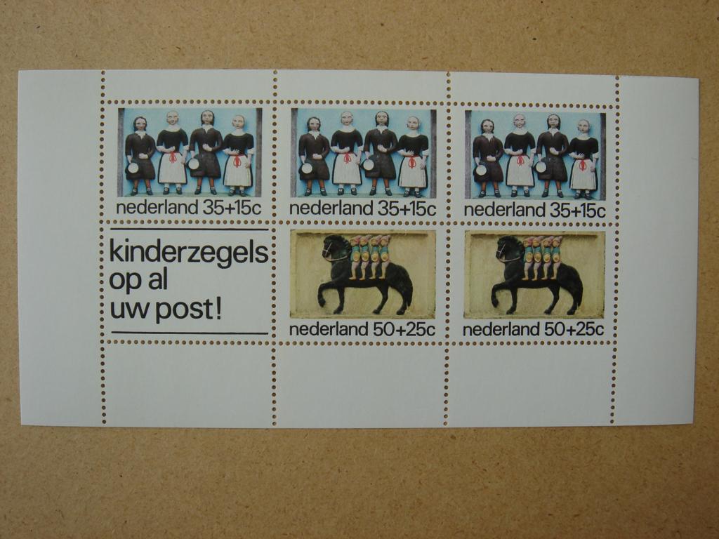1975 NVPH 1083 KINDERZEGELS GEVELSTENEN, Ophalen of Verzenden, Na 1940, Postfris