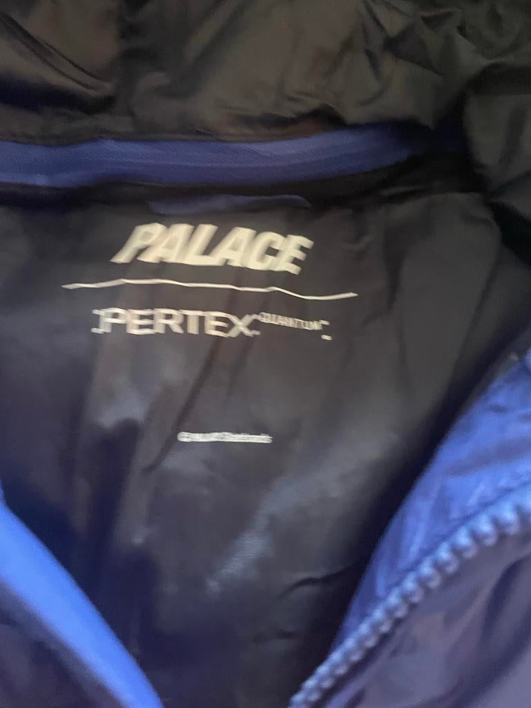 Palace Pertex Quantum Puffer Jacket Blauw, Ophalen of Verzenden, Nieuw, Maat 48/50 (M), Blauw