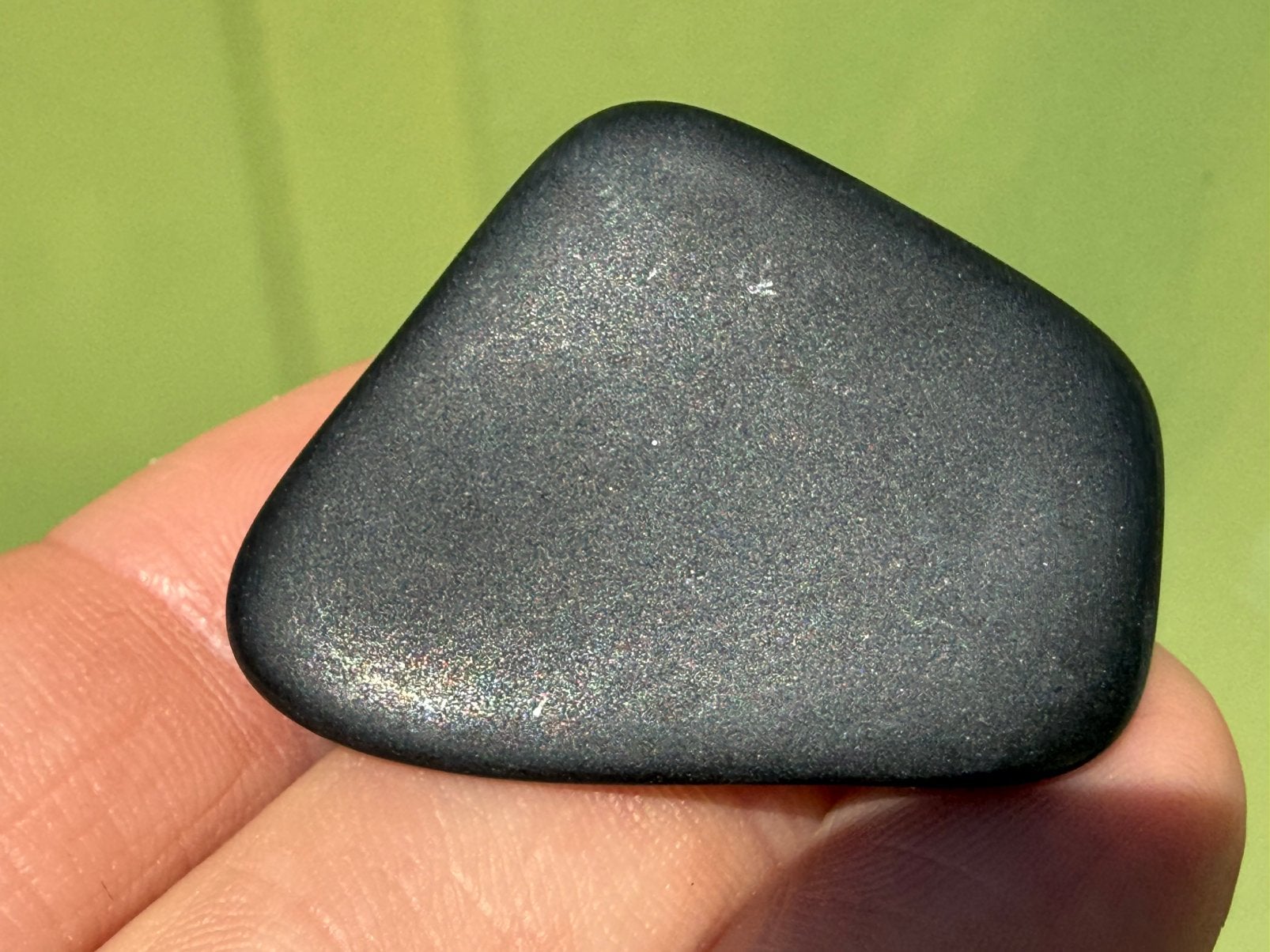 Zwarte Azeztuliet mineralen edelstenen, Ophalen of Verzenden, Mineraal