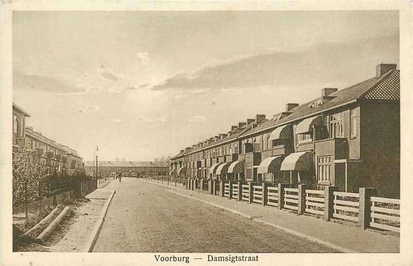 300-262-019 Voorburg Damstigstraat, Verzamelen, Verzenden, Voor 1920, Zuid-Holland