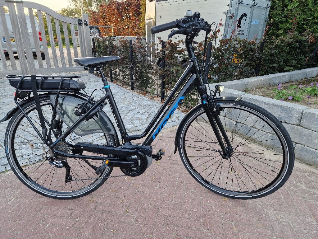 Elektrische dames fiets bosch middenmotor koga, Fietsen en Brommers, 53 tot 56 cm, Versnellingen, Zo goed als nieuw, Ophalen