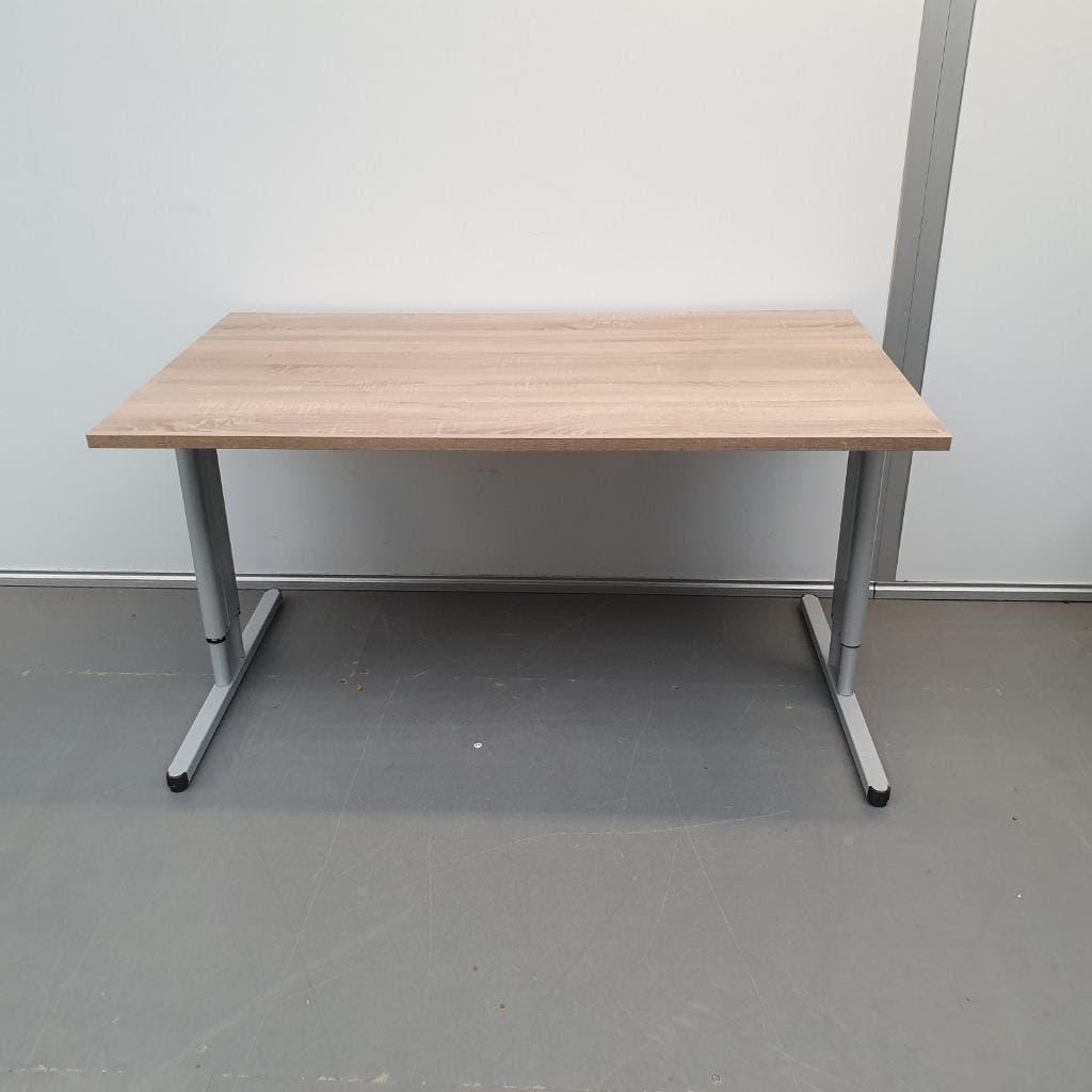 Eromes bureau met NIEUW blad - 140x80, Huis en Inrichting, Ophalen, In hoogte verstelbaar, Zo goed als nieuw