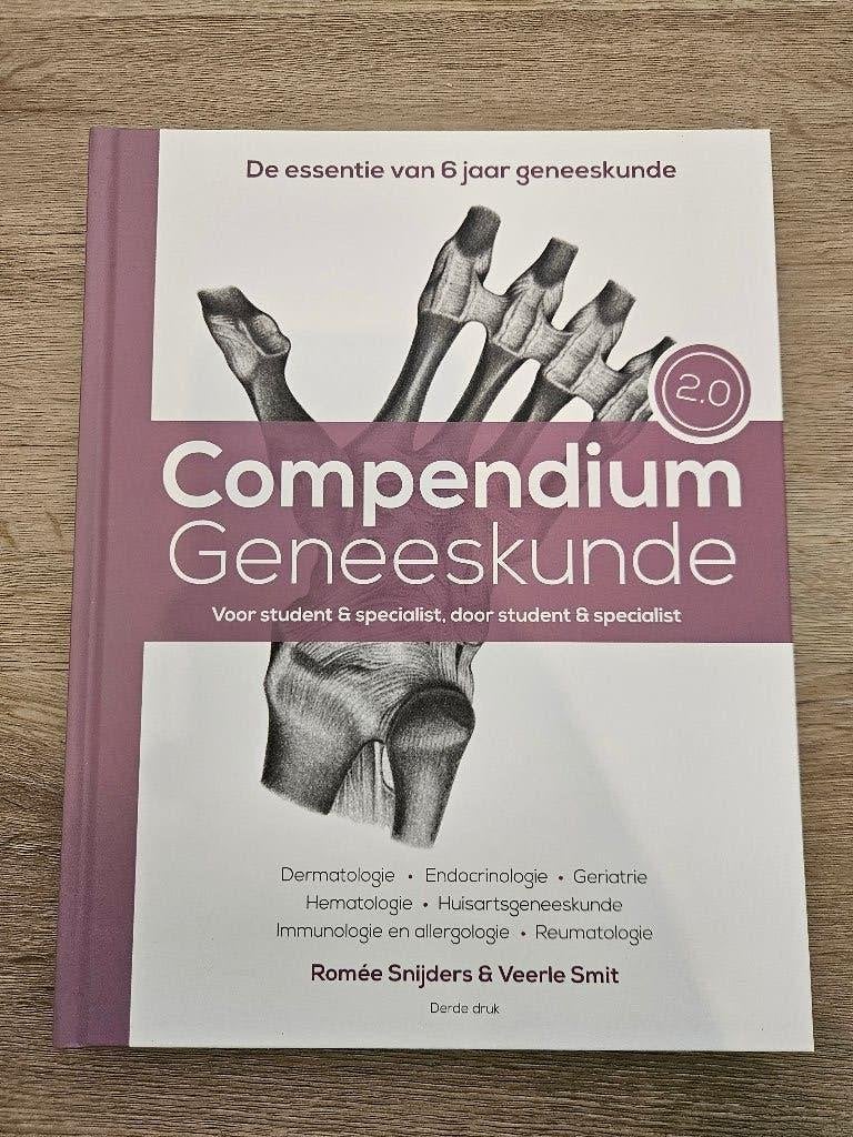 Compendium Geneeskunde 2.0 deel 3, Romée Snijders & Veerle Smit, Nieuw, Ophalen of Verzenden, WO