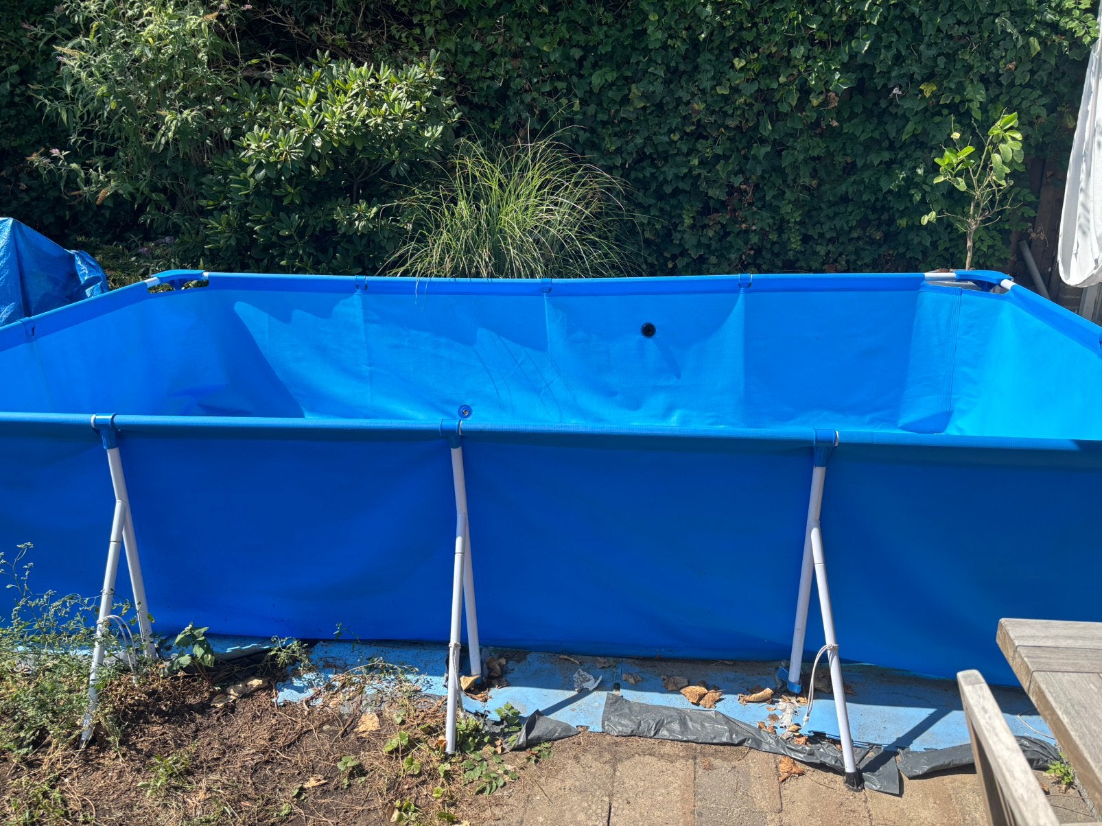 Zwembad met pomp, trap en alles wat erbij hoort, Gebruikt, 200 tot 300 cm, 80 tot 120 cm, Ophalen of Verzenden