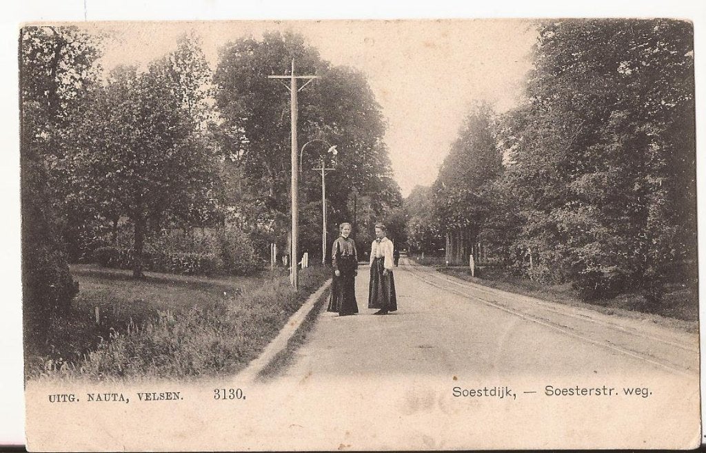 SOESTDIJK 1905 SOESTERSTRAATWEG Nauta Velsen 3130, Ophalen of Verzenden, Voor 1920, Gelopen, Utrecht