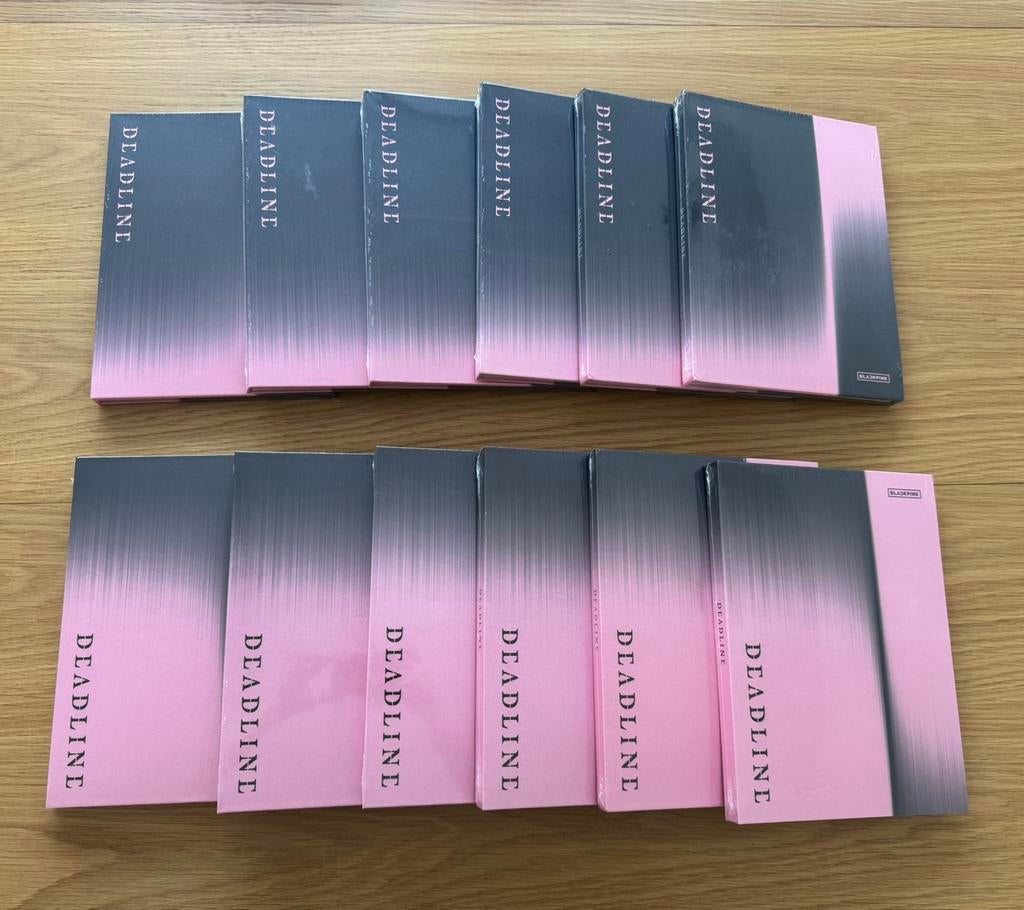Blackpink Deadline album - Black & Pink version, Verzenden, Zo goed als nieuw, Aziatisch