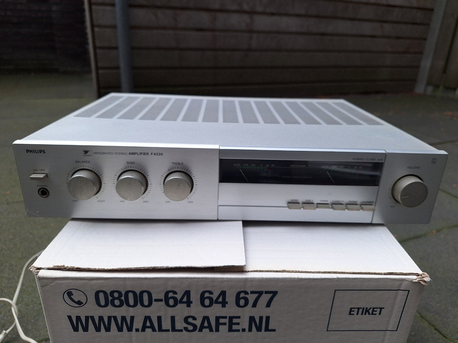 Vintage Philips apparatuur, Ophalen, Philips, Gebruikt, Losse componenten