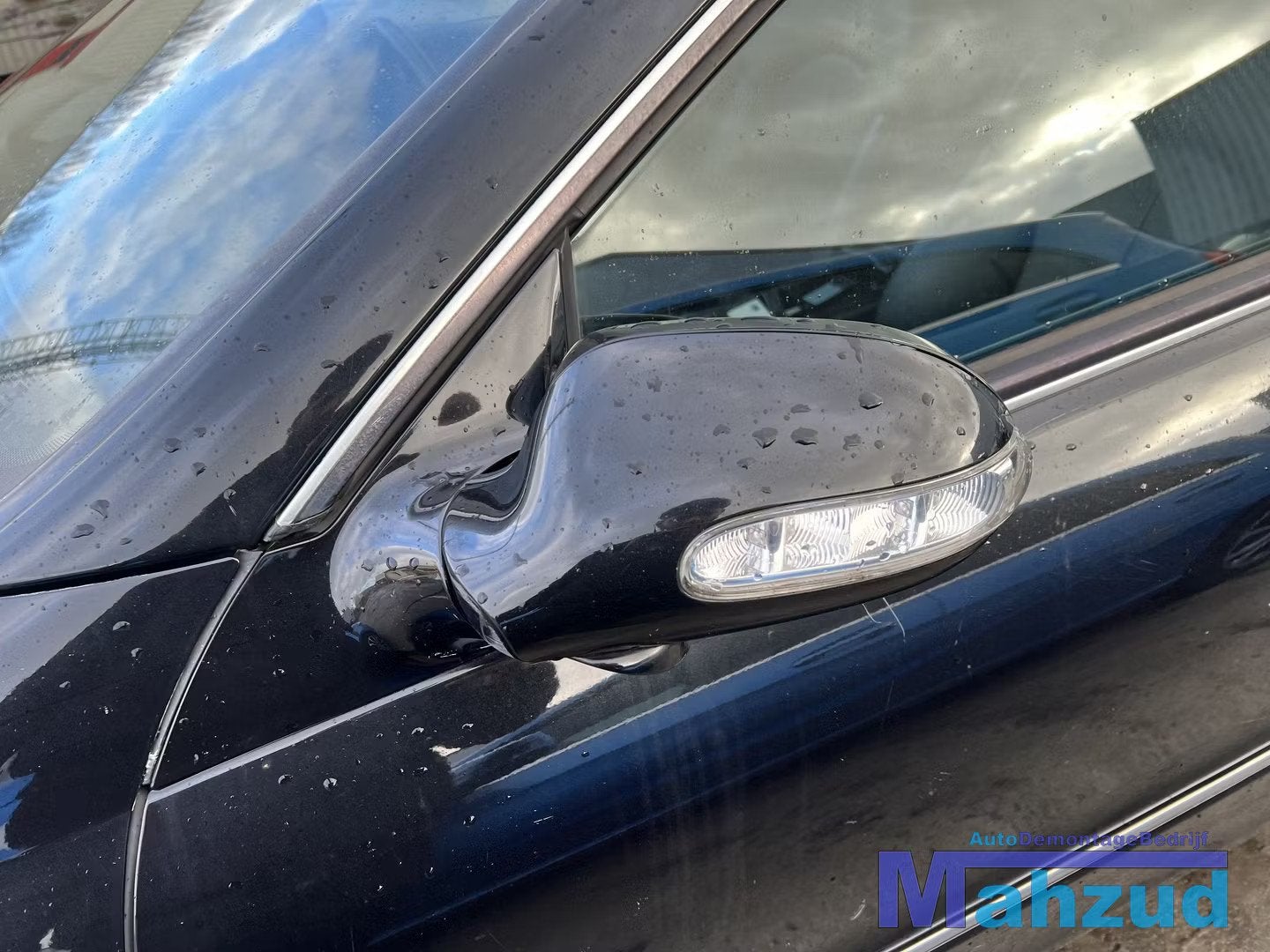 MERCEDES CLK W209 Zwart C197 links spiegel 2002-2010, Auto-onderdelen, Gebruikt, Mercedes-Benz AG, Mercedes-Benz, Ophalen of Verzenden