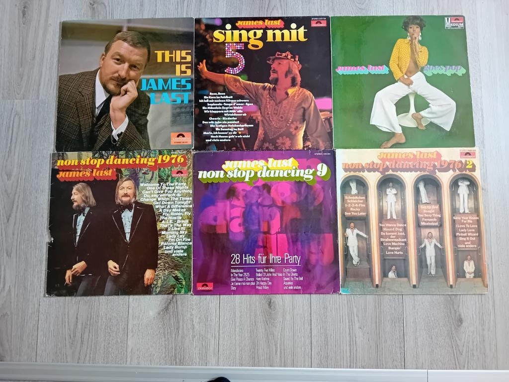 6 James Last LP's, Ophalen of Verzenden