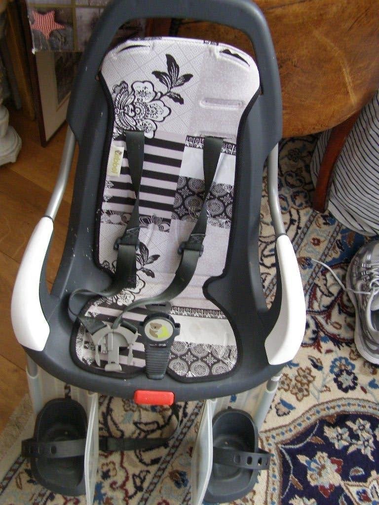 fietsstoel Qibbel achterzitje op de bagagedrager verstelbaar, 15 t/m 25 kg, Achterzitje, Ophalen of Verzenden, Qibbel