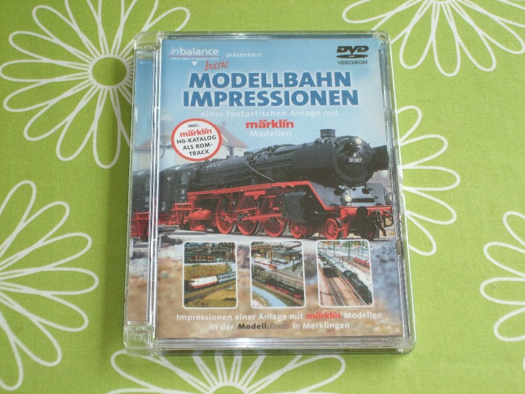 DVD Modellbahn Impressionen - Anlage mit Märklin Modellen, Ophalen of Verzenden, Zo goed als nieuw, Trein, Overige typen