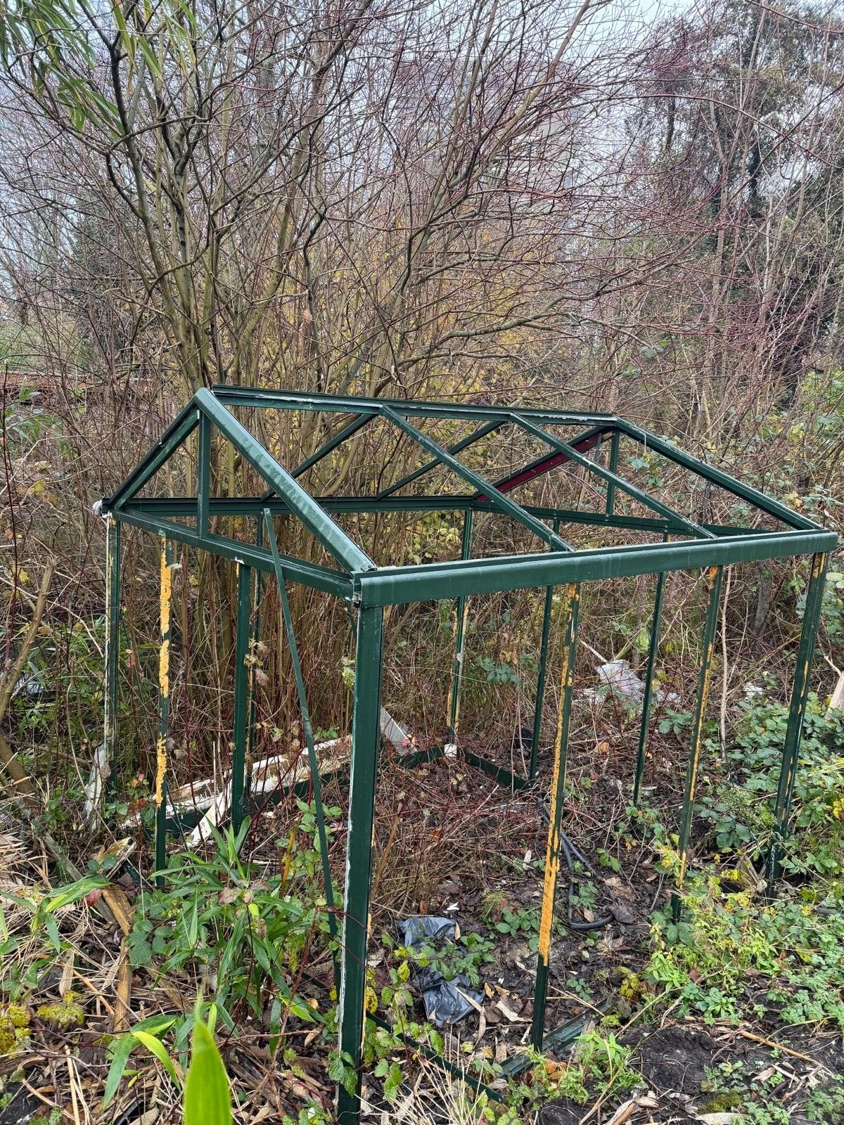 Hobby kast, Ophalen of Verzenden, Glas, Gebruikt, Aluminium