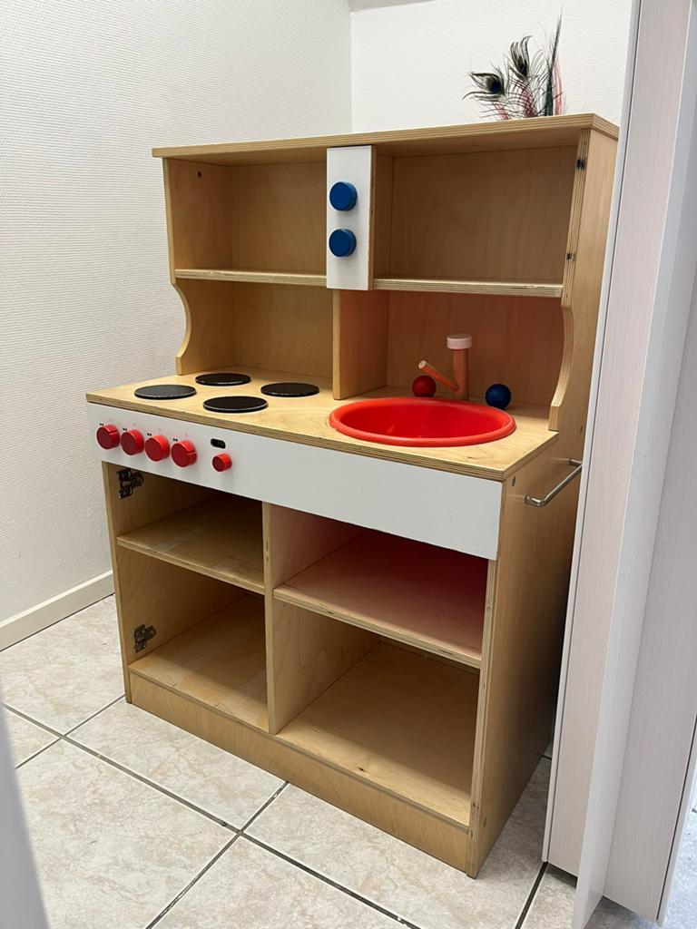 Speelkeuken, Ophalen, Gebruikt, Hout, Speelkeuken
