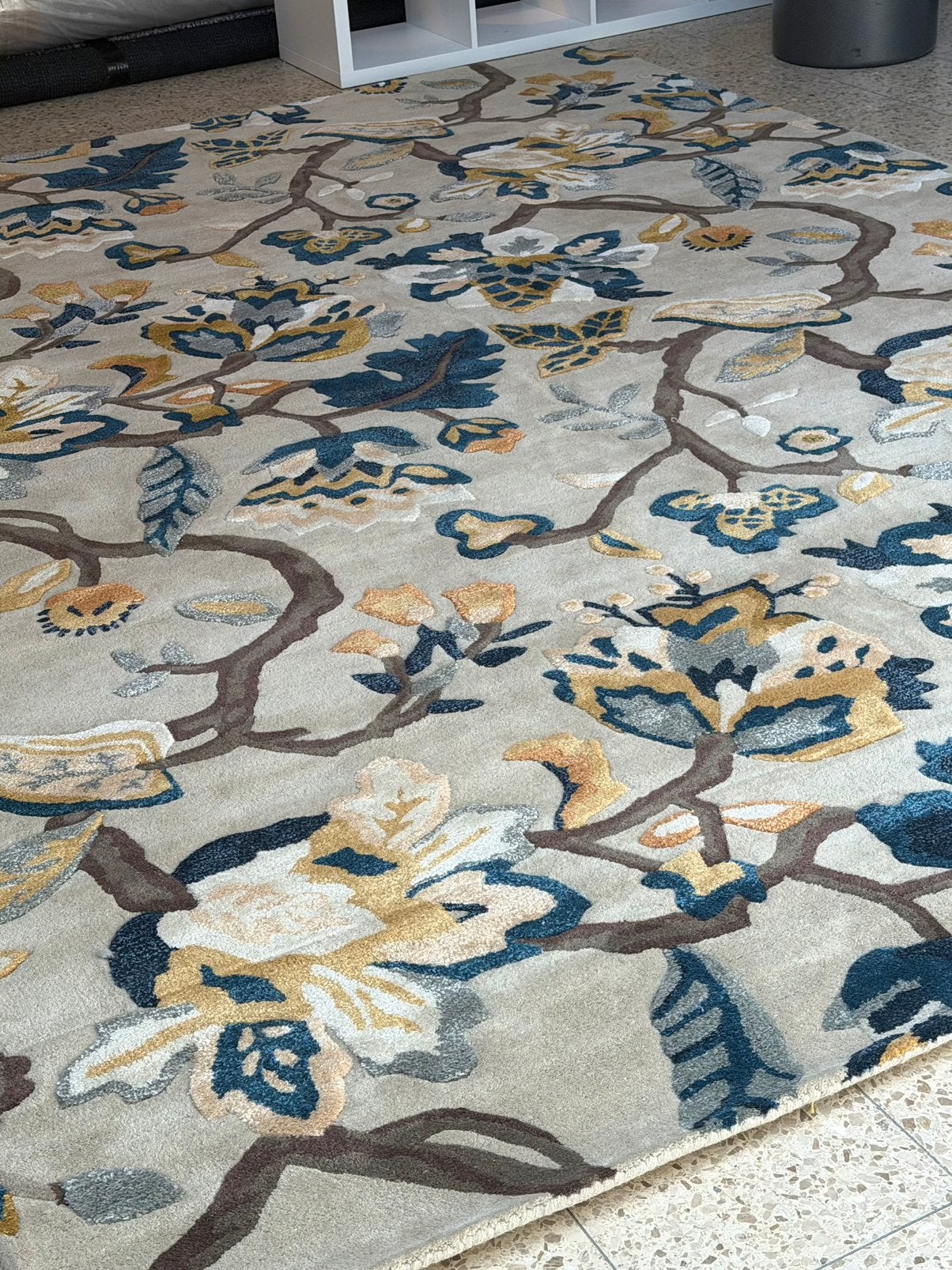 Brink en Campman Sanderson Amanpuri Stone tapijt 250 x 350, Ophalen, Zo goed als nieuw, Rechthoekig, 200 cm of meer
