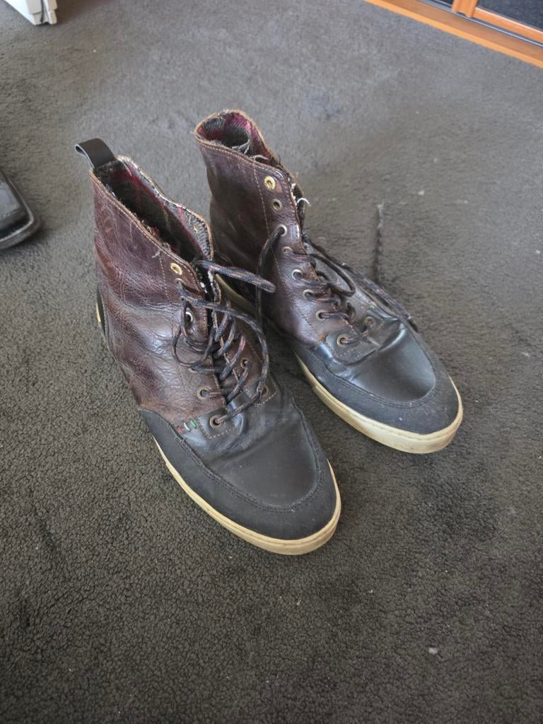 Schoenen maat 44, Pantofola d'oro, Bruin, Ophalen of Verzenden, Gedragen
