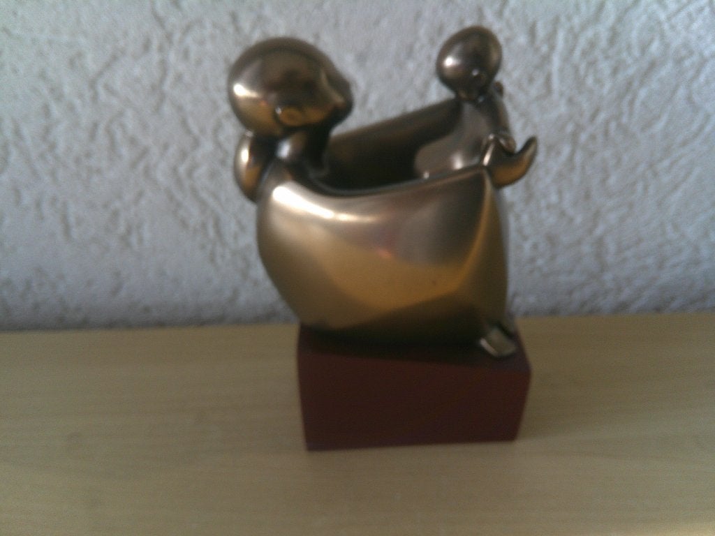 Para Stone Beeldje, Moeder en Kind een Intiem Contact, Verzamelen, Beelden en Beeldjes, Ophalen of Verzenden, Nieuw, Mens