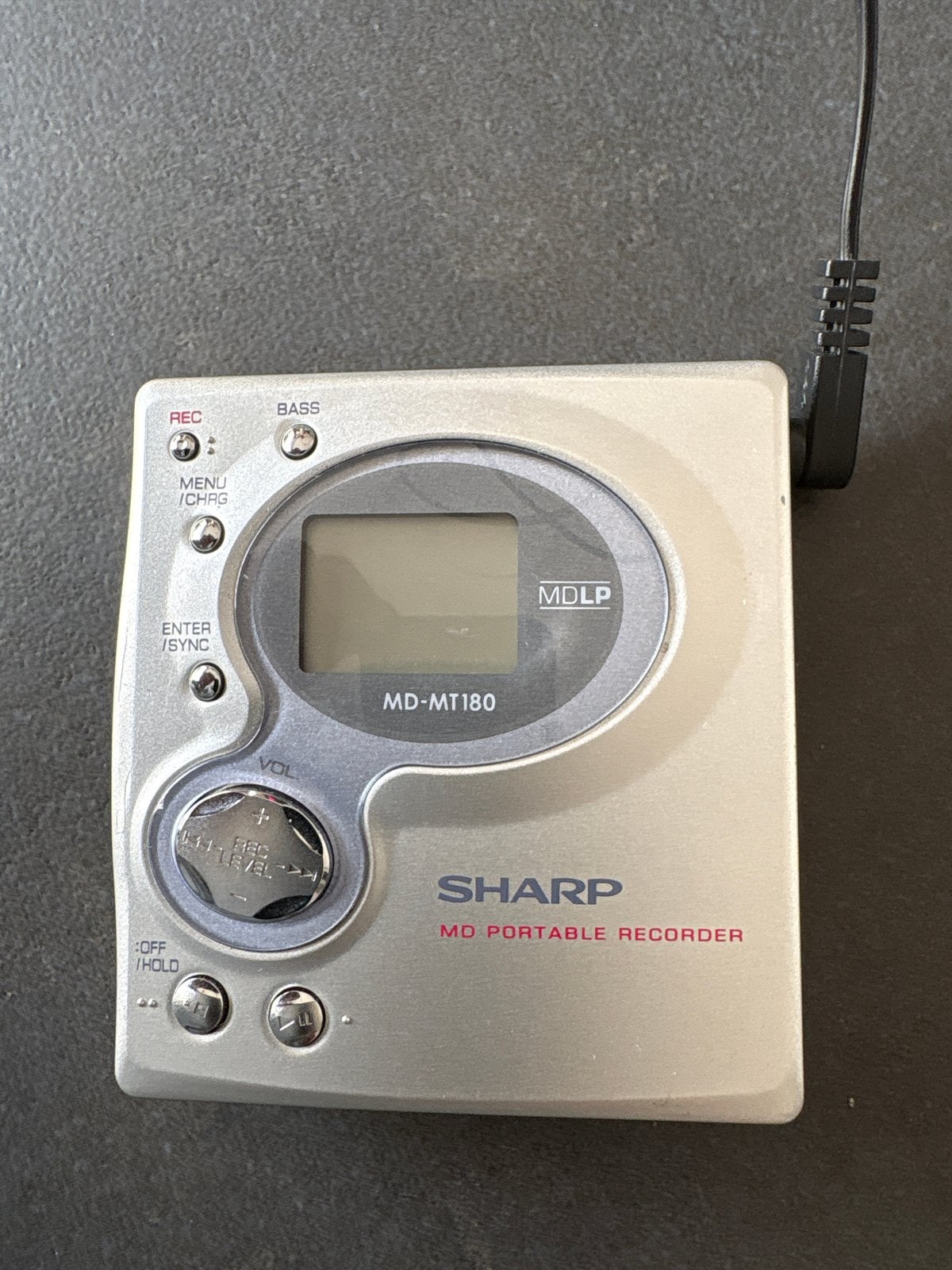 Sharp MD-MT180 Minidisc-recorder met MDLP en MD's, Ophalen of Verzenden, Minidisc-recorder
