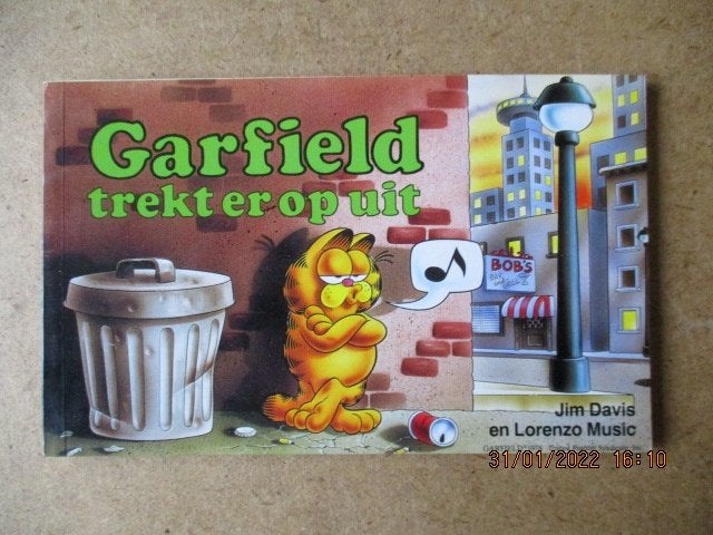 adv5591 garfield oblong 2, Eén stripboek, Ophalen, Gelezen