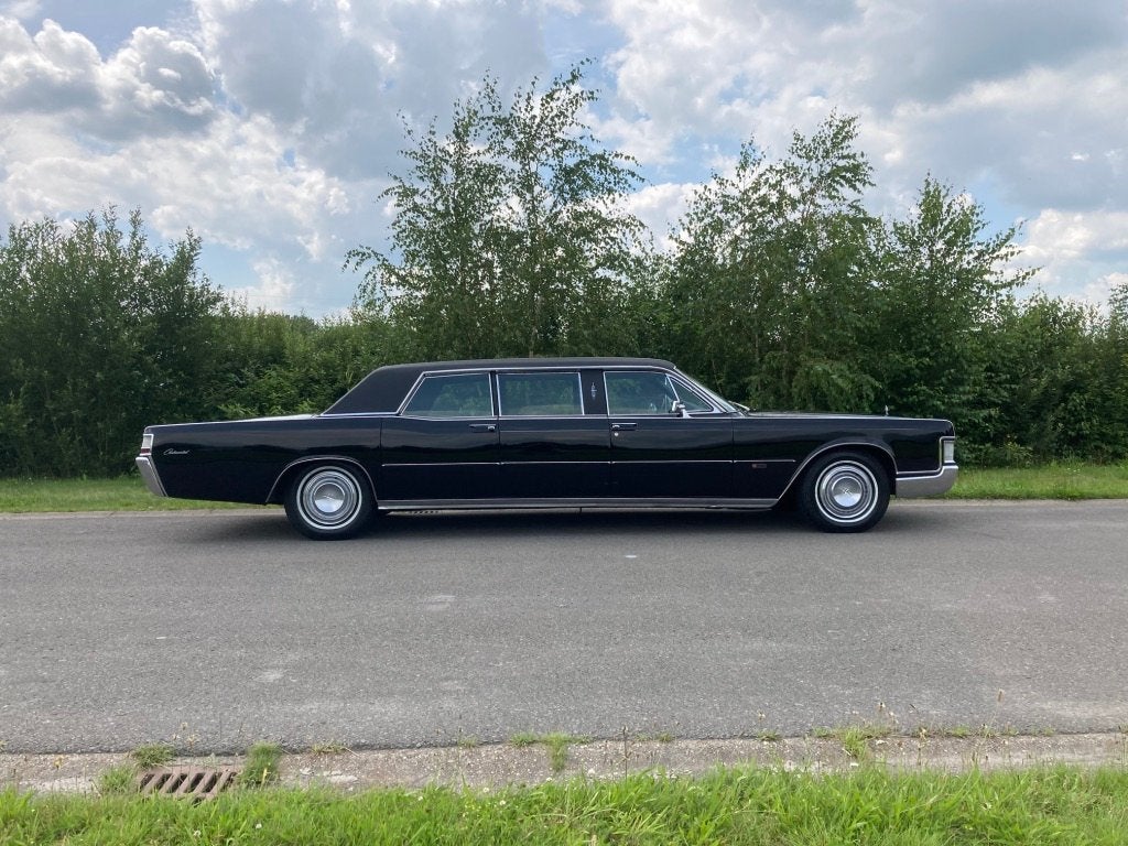 Lincoln Continental Lehmann-Peterson Executive Limousine 196, Auto's, Oldtimers, Automaat, Zwart, 7046 cc, Leder en Stof