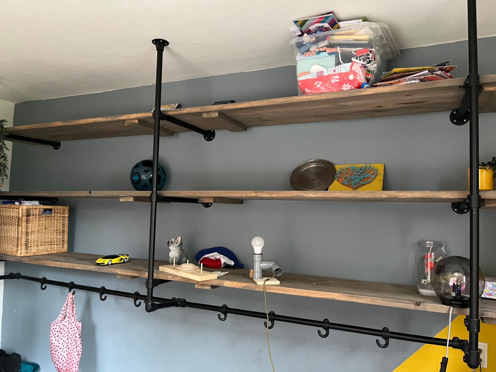 Stelling planken met frame, Ophalen, Gebruikt