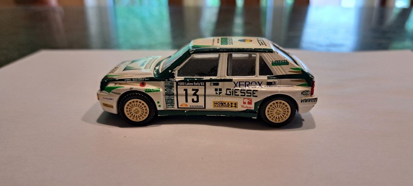 lancia hf integrale 1:43, Ophalen of Verzenden, Auto, Overige merken