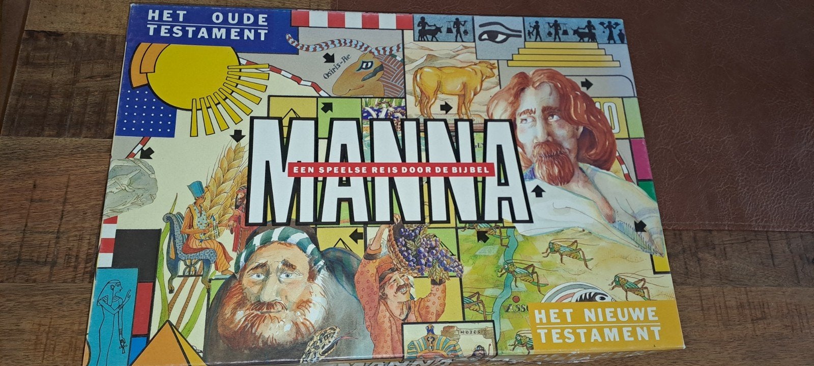Manna: Een speelse reis door de Bijbel bordspel, Ophalen of Verzenden, Gebruikt, Onbekend