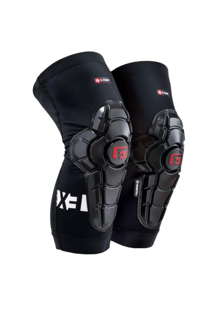G-Form Pro X3 Kniebeschermers - L, Kleding | Heren, Sportkleding, Zo goed als nieuw, Algemeen, Maat 52/54 (L), Zwart, Ophalen of Verzenden