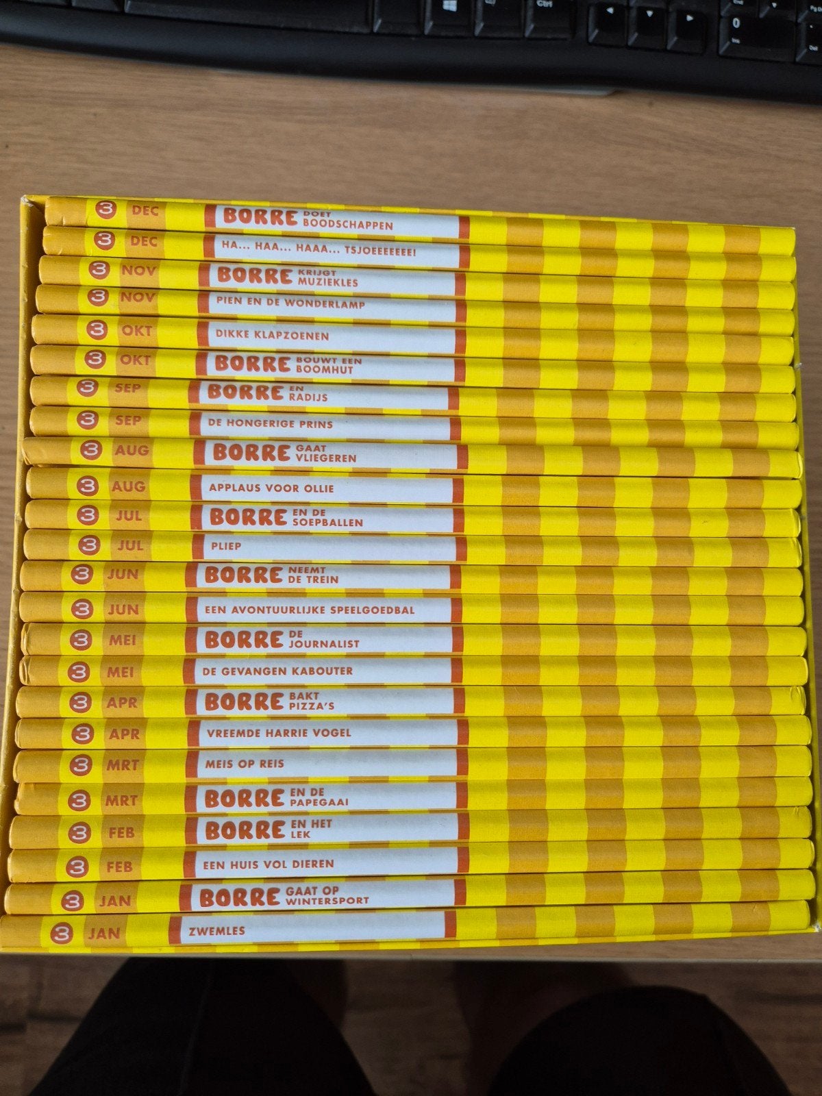 Borre Boeken Collectie - Complete Set van 24 Boeken, Boeken, Ophalen of Verzenden, Zo goed als nieuw, Jeroen Schipper, Fictie algemeen