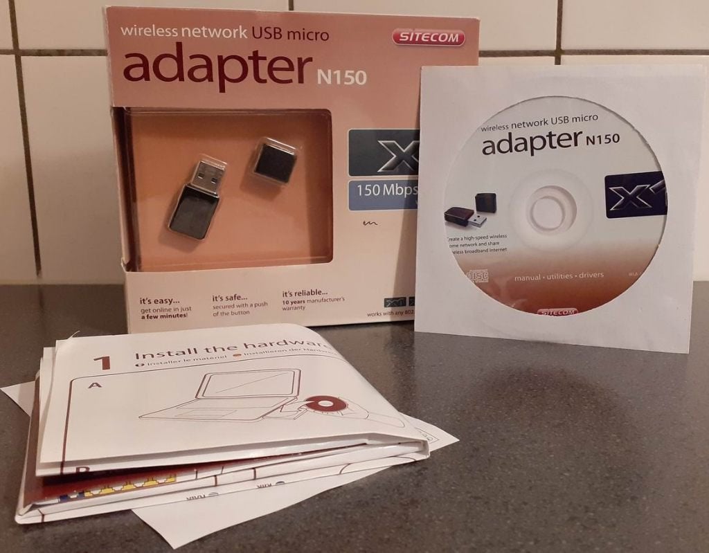 Sitecom Wireless network adapter N150, Ophalen of Verzenden, Zo goed als nieuw