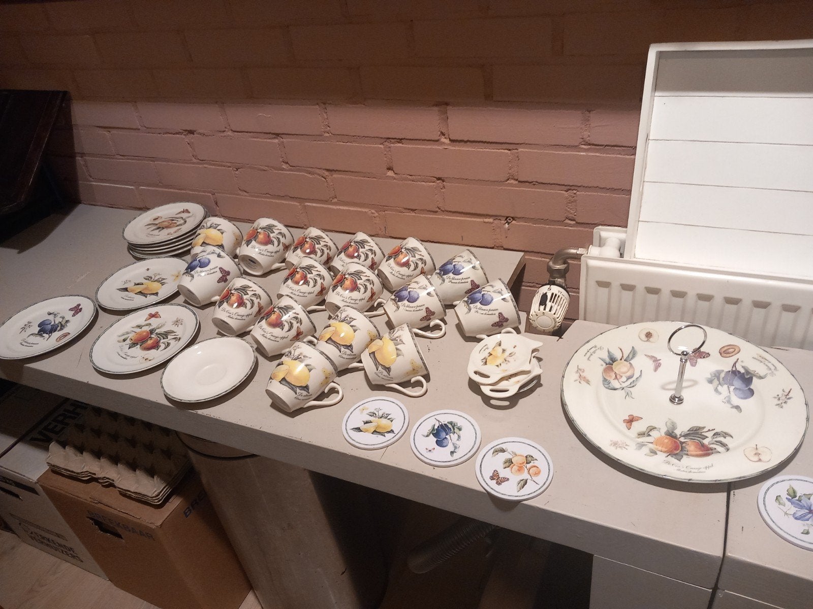 JBS servies Botanica, Overige merken, Keramiek, Overige typen, Ophalen of Verzenden