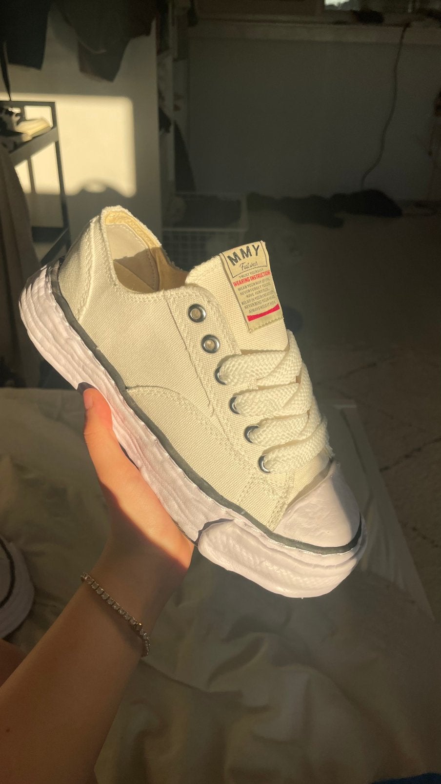 Beige maison mihara schoenen, Kleding | Dames, Schoenen, Beige, Nieuw, Ophalen of Verzenden, Sneakers of Gympen