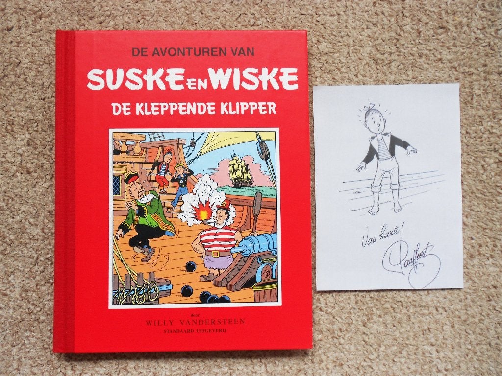 Suske en Wiske 29 Klassiek -De Kleppende Klipper +tek Geerts, Willy Vandersteen, Eén stripboek, Nieuw, Ophalen of Verzenden