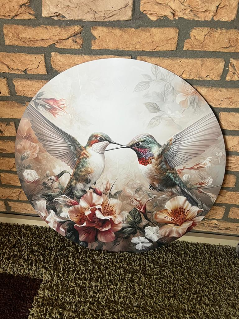 Wandcirkel vogels €15,- afhaal, Ophalen, Zo goed als nieuw