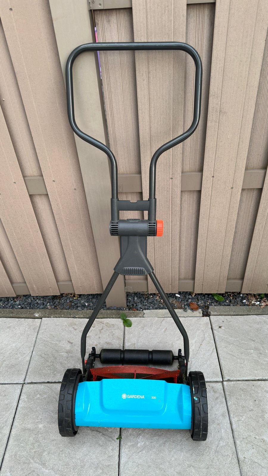 Gardena 330 handgrasmaaier, Ophalen, Gebruikt, Handgrasmaaier, 30 t/m 39 cm