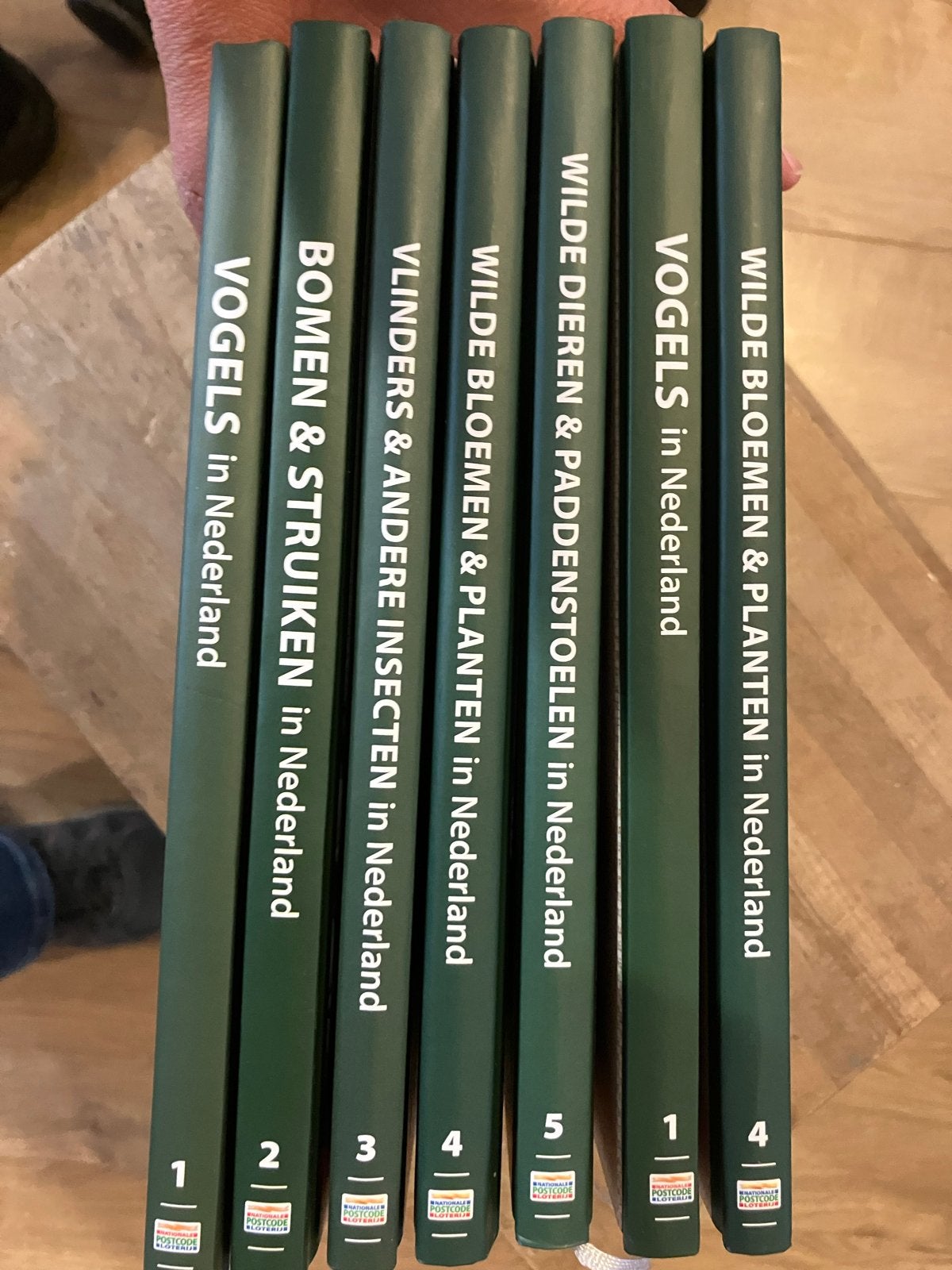 Nationale Postcode Loterij Natuurboeken Collectie (7 boeken), Boeken, Ophalen, Zo goed als nieuw, Natuur algemeen