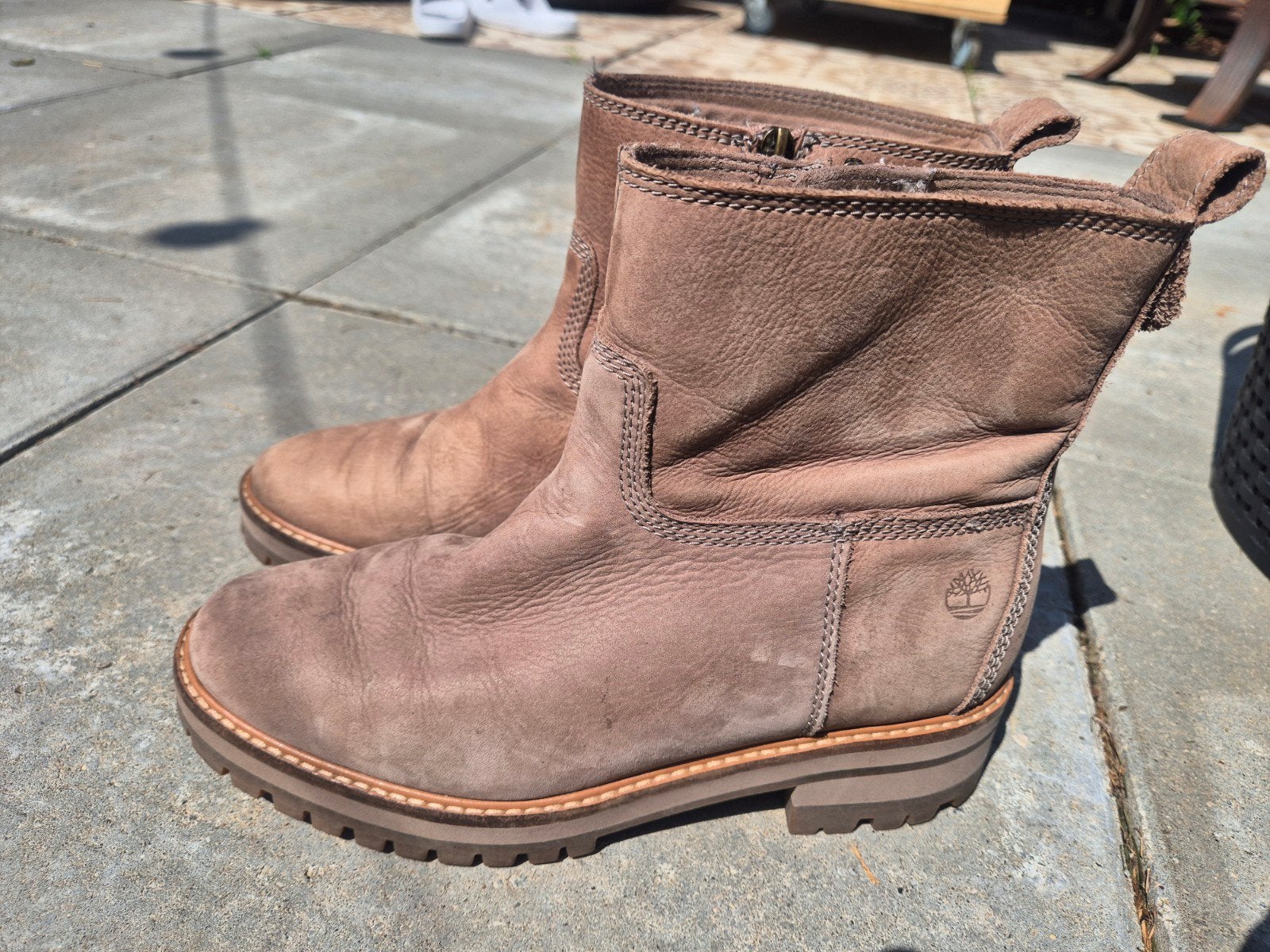Timberland laarsjes maat 40, Ophalen of Verzenden, Zo goed als nieuw, Bruin