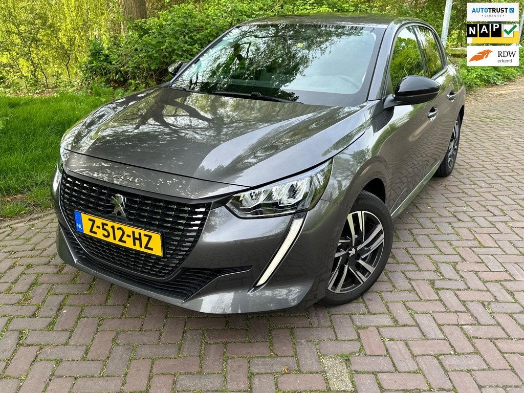 Peugeot 208 1.2 PureTech Allure Pack 1 Eig. b.j.2-2023 11000, Auto's, Peugeot, Bedrijf, Te koop, ABS, Achteruitrijcamera, Airbags