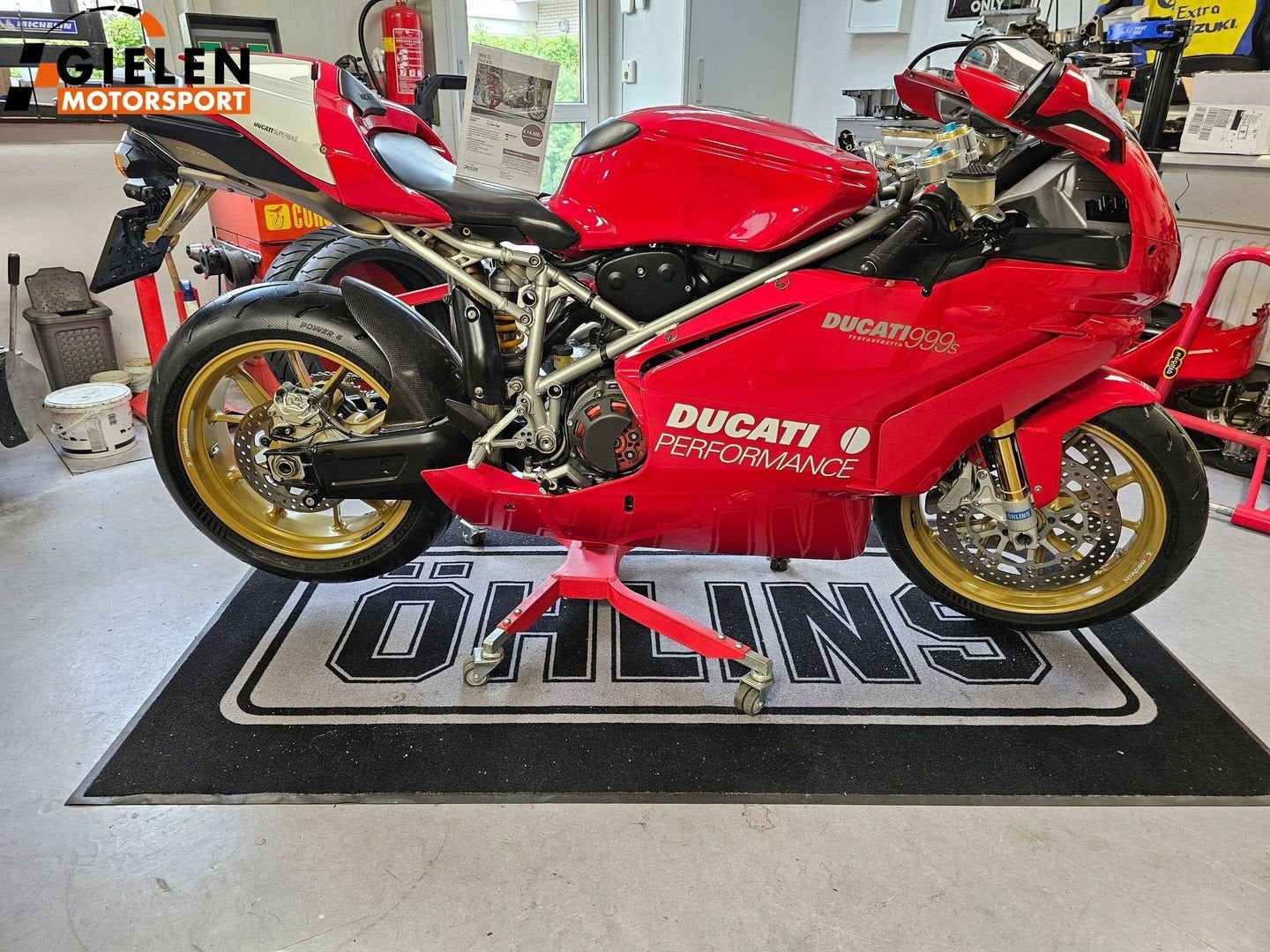 DUCATI 999 S 2005, 2 cilinders, 390, rue d' Estienne d'Orves 92701 COLOMBES CEDEX, FR, Motorrijbewijs A, Bedrijf