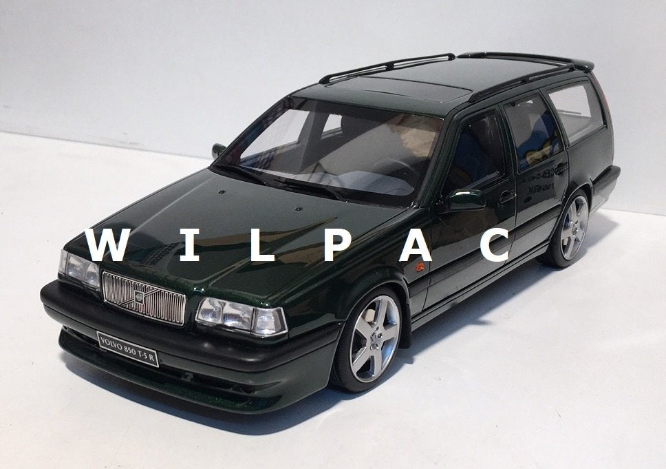 Volvo 850. T5-R estate olive donker groen 1:18. Otto Mobile., Ophalen of Verzenden, Nieuw, Auto, OttOMobile